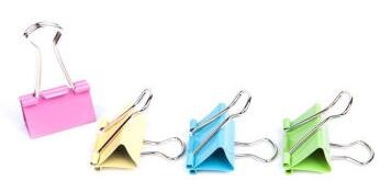 益而高 32毫米筒装彩色长尾夹 益而高 32毫米筒装彩色长尾夹