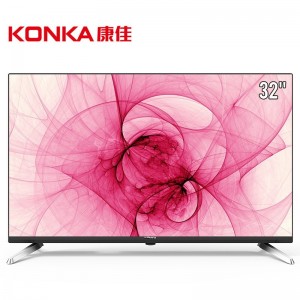康佳（KONKA） LED32S1 32英寸智能网络wifi卧室平板液晶电视（黑色）