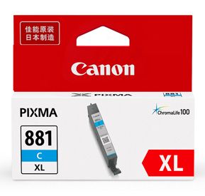 佳能CLI-881XL C 青色墨盒 佳能CLI-881XL C 青色墨盒