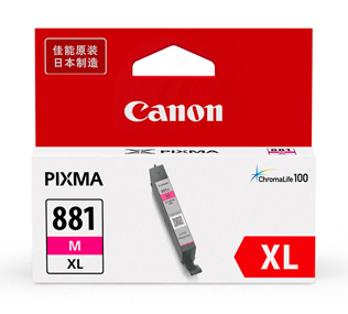 佳能CLI-881XL M 品红墨盒 佳能CLI-881XL M 品红墨盒