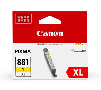 佳能CLI-881XL Y 黄色墨盒 佳能CLI-881XL Y 黄色墨盒