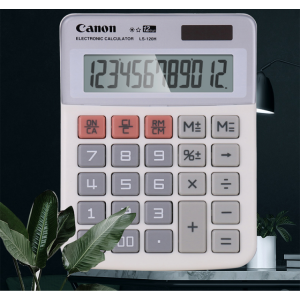 佳能Canon LS-120H 12位太阳能计算器